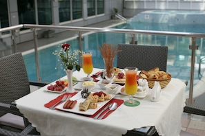 Petit-déjeuner buffet compris tous les jours