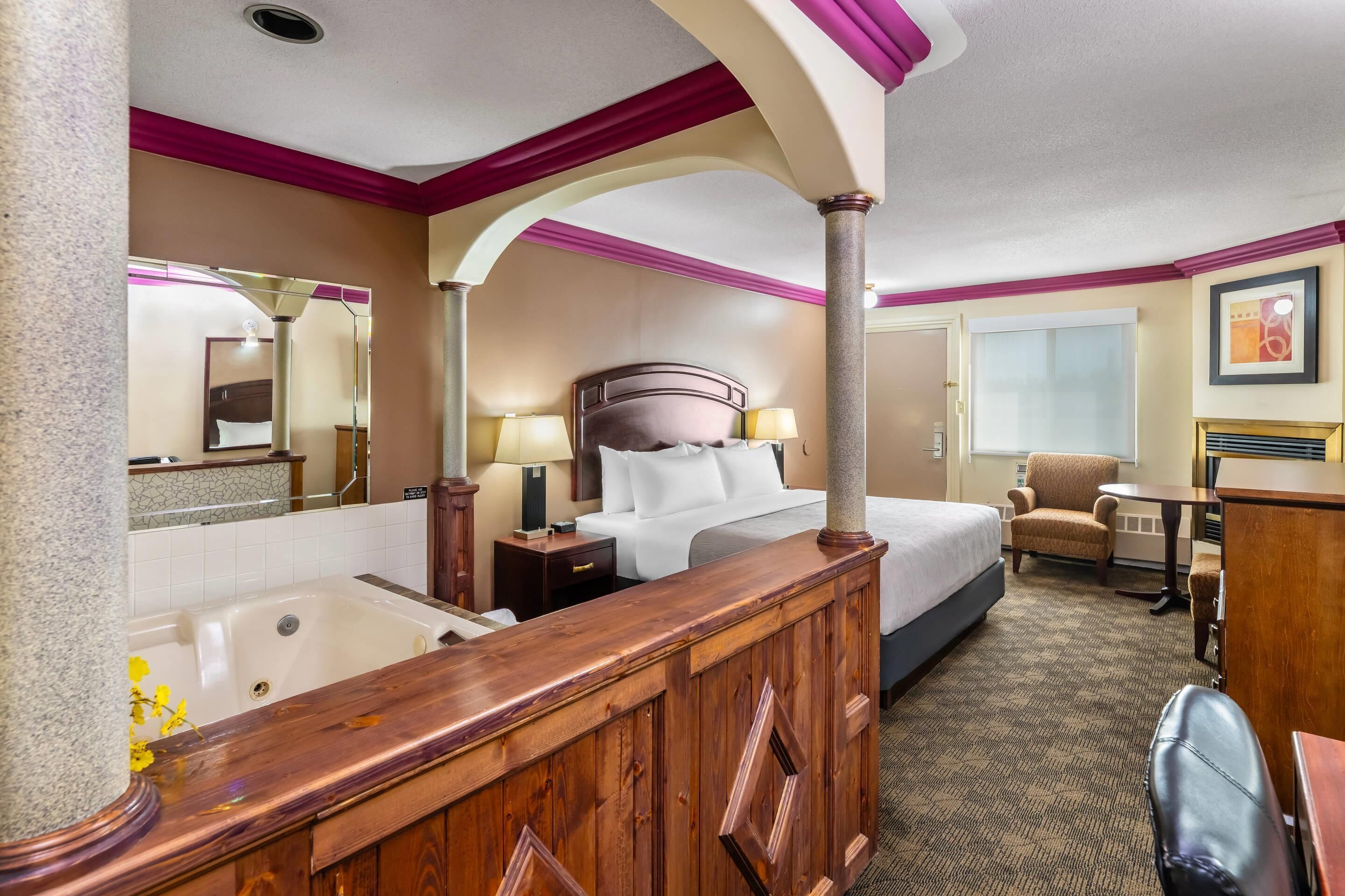 Premium bedding, desk, iron/ironing board, WiFi