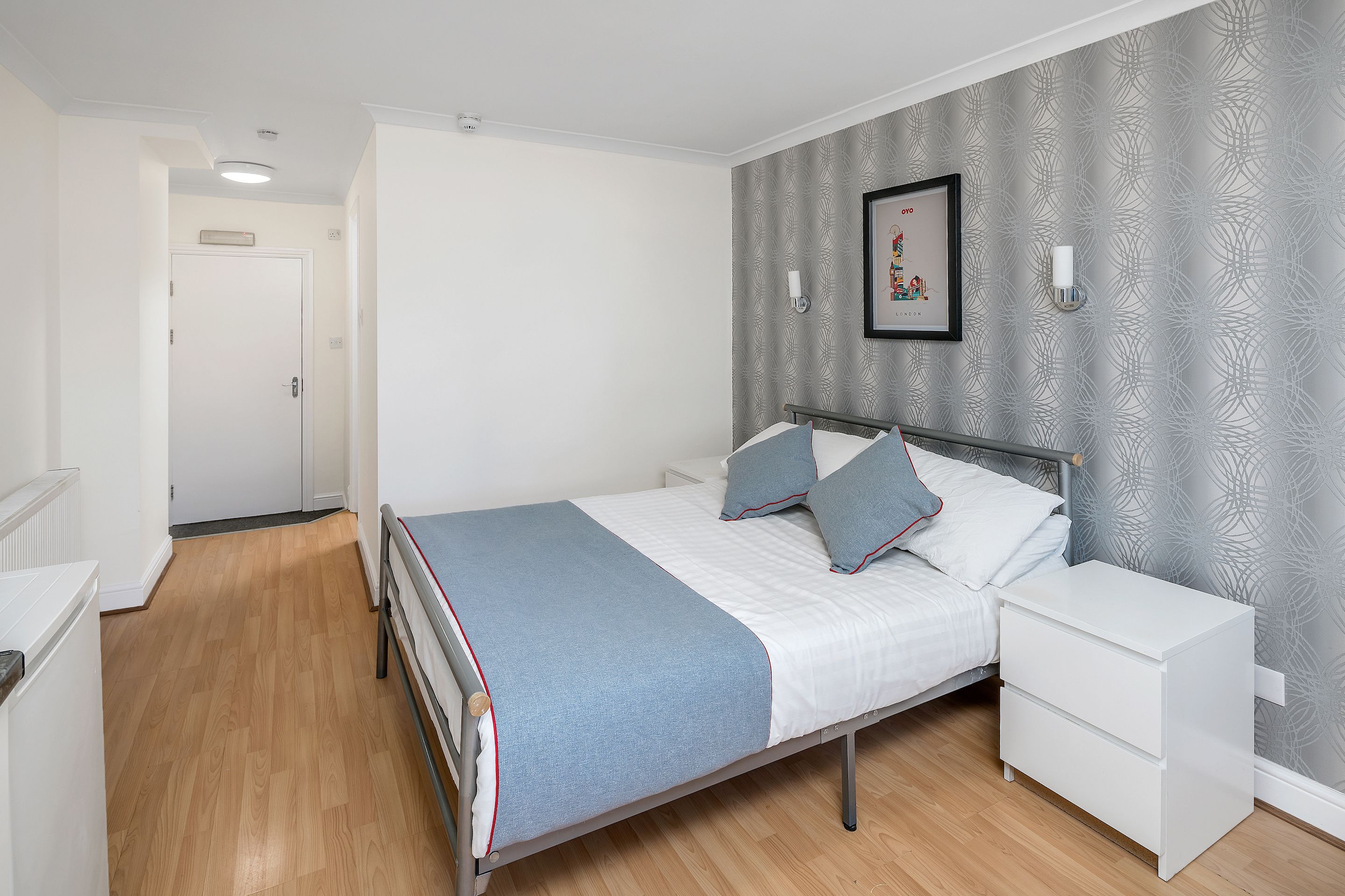 Double Studio | 办公桌、笔记本电脑工作区、免费 WiFi、床单