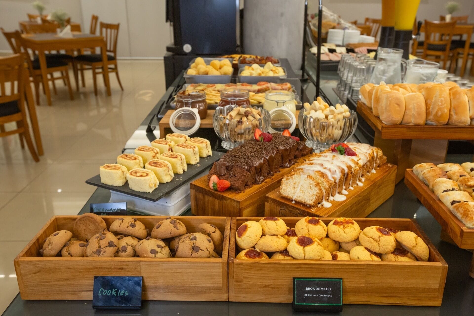 Buffet de café da manhã
