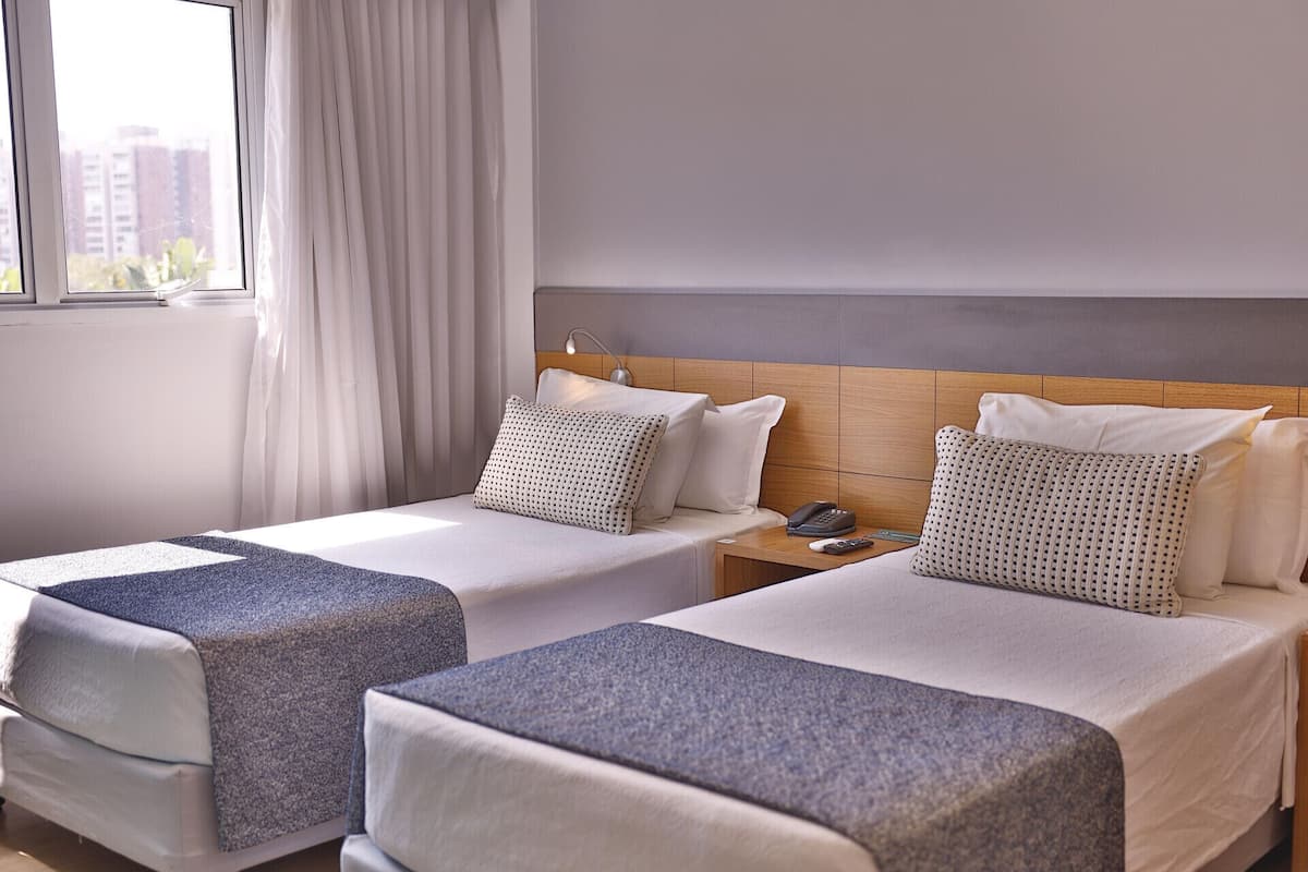 Minibar, in-room safe, desk, blackout curtains