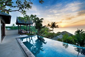 Villa, 3 Bedrooms, Sea View (Courtyard Pool Villa)