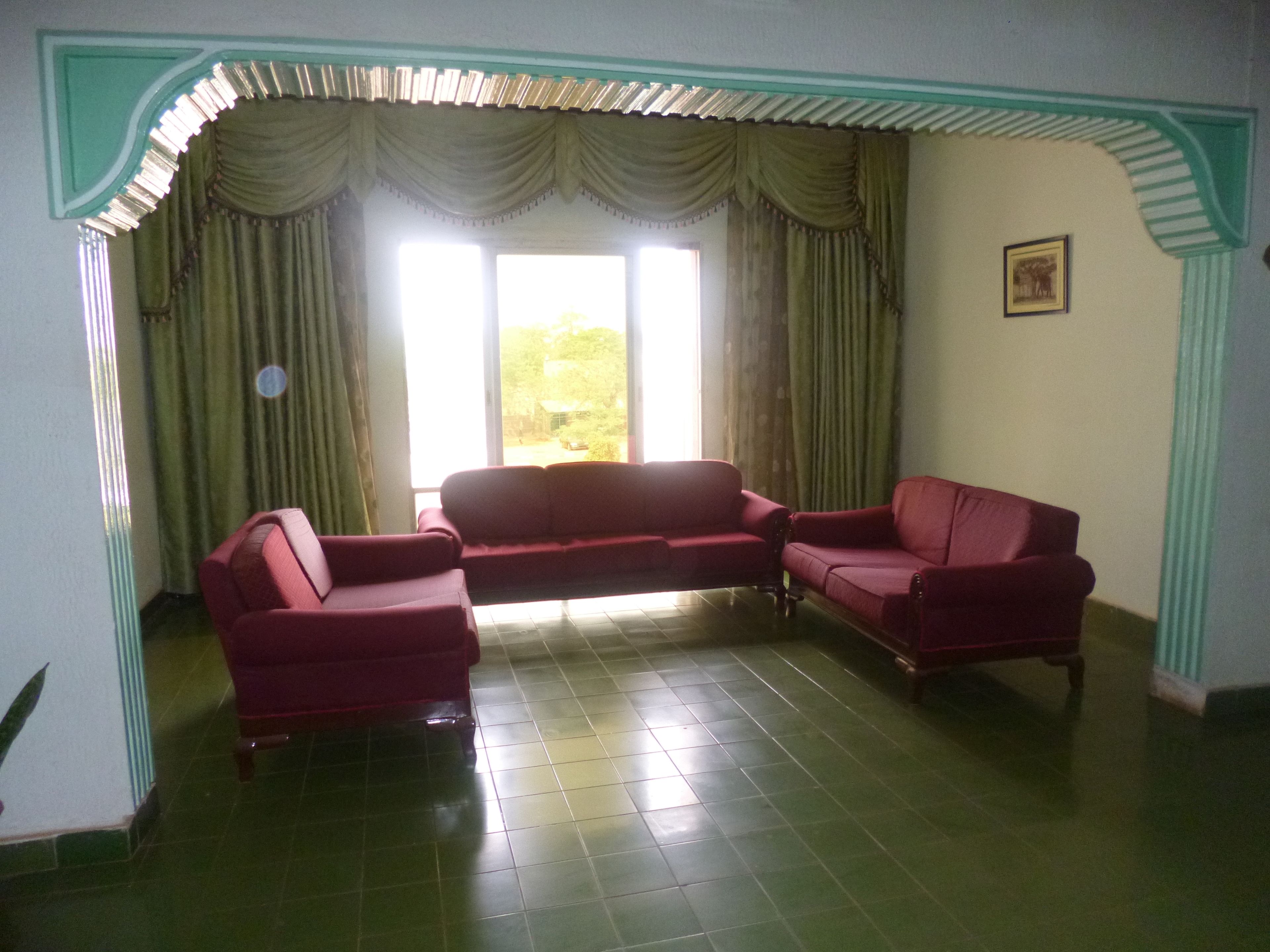 Sitteområde i lobbyen