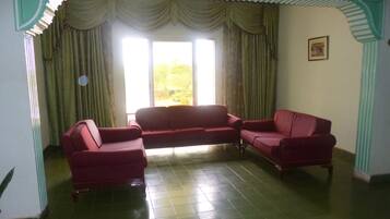 Sitteområde i lobbyen