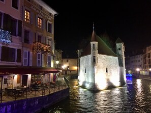 Front of property – evening/night