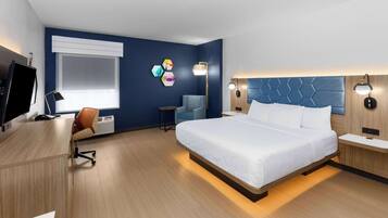 Ropa de cama de alta calidad y escritorio
