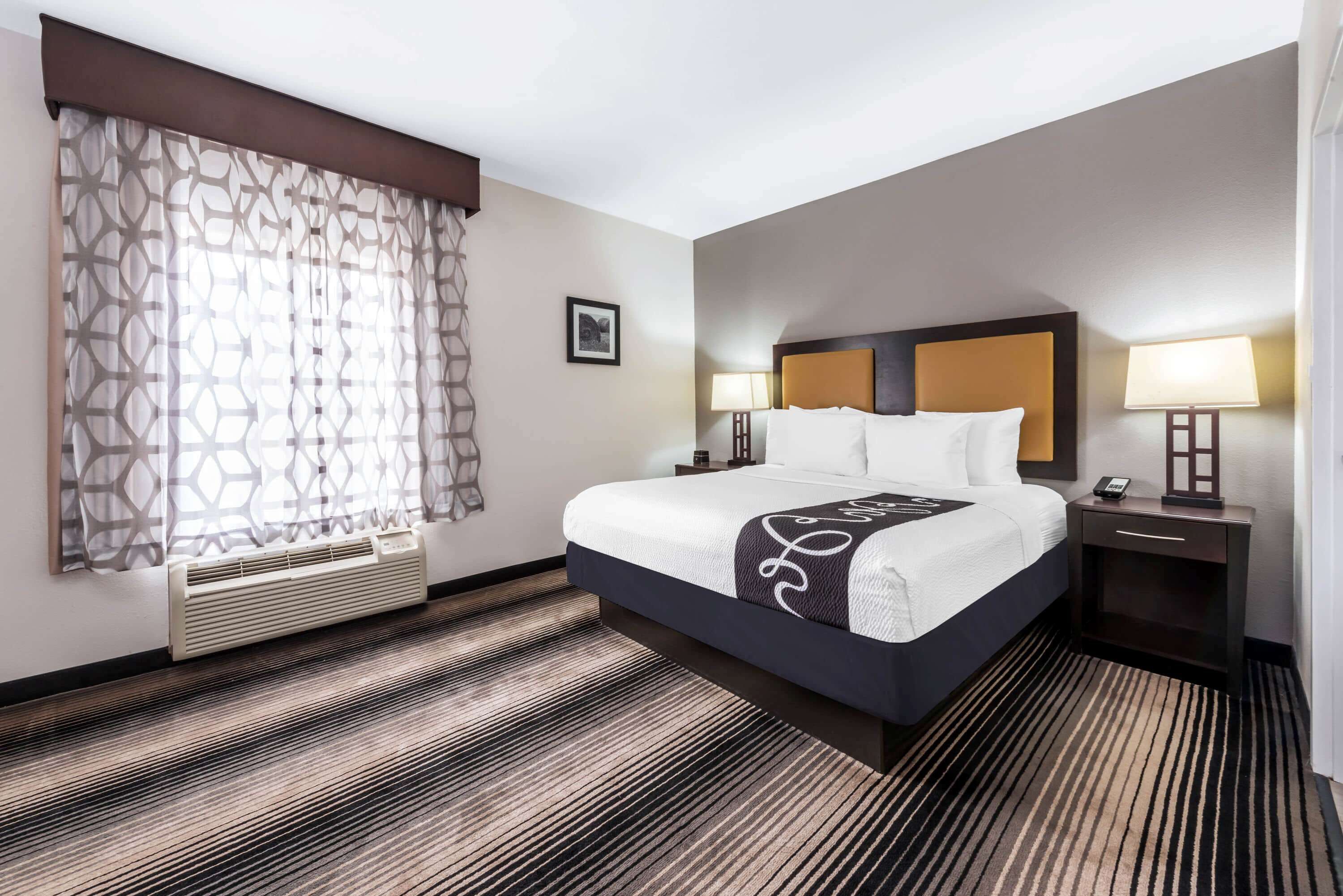 premium bedding, desk, iron/ironing board, free cots/infant beds