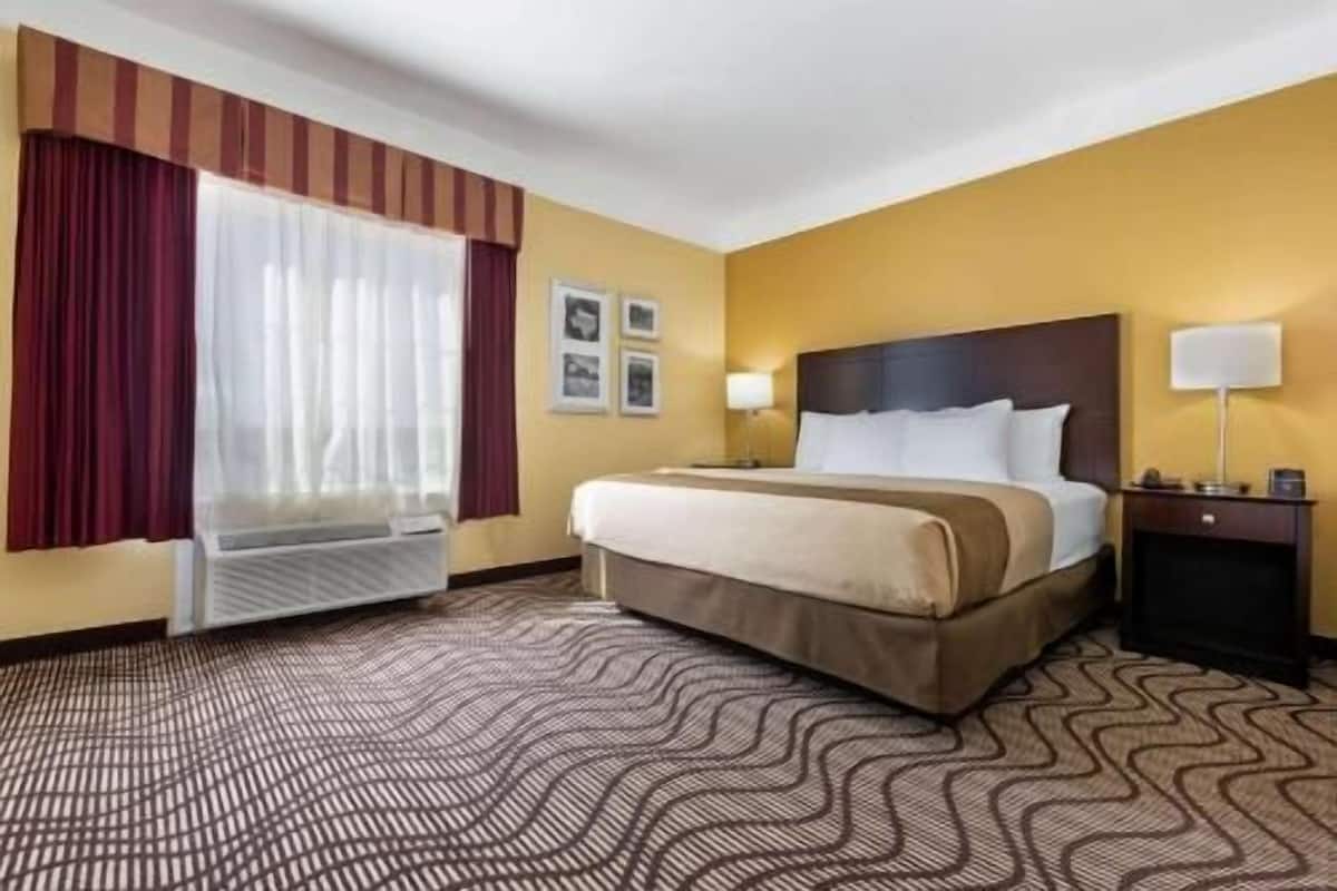 Premium bedding, desk, iron/ironing board, free cribs/infant beds