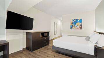 Suite, 1 King Bed, Non Smoking, Refrigerator & Microwave