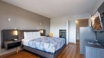 Ropa de cama y despertador