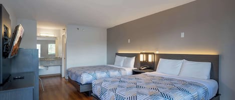 Bed sheets, alarm clocks