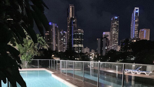 Outdoor pool - The Emerald Surfers Paradise Apartments (Gold Coast)