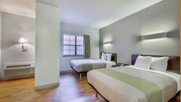 Free WiFi, bed sheets