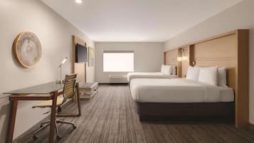Room, Multiple Beds, Non Smoking | Premium bedding, down duvets, Select Comfort beds, desk
