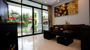 Kamar Keluarga, 2 kamar tidur, dapur kecil