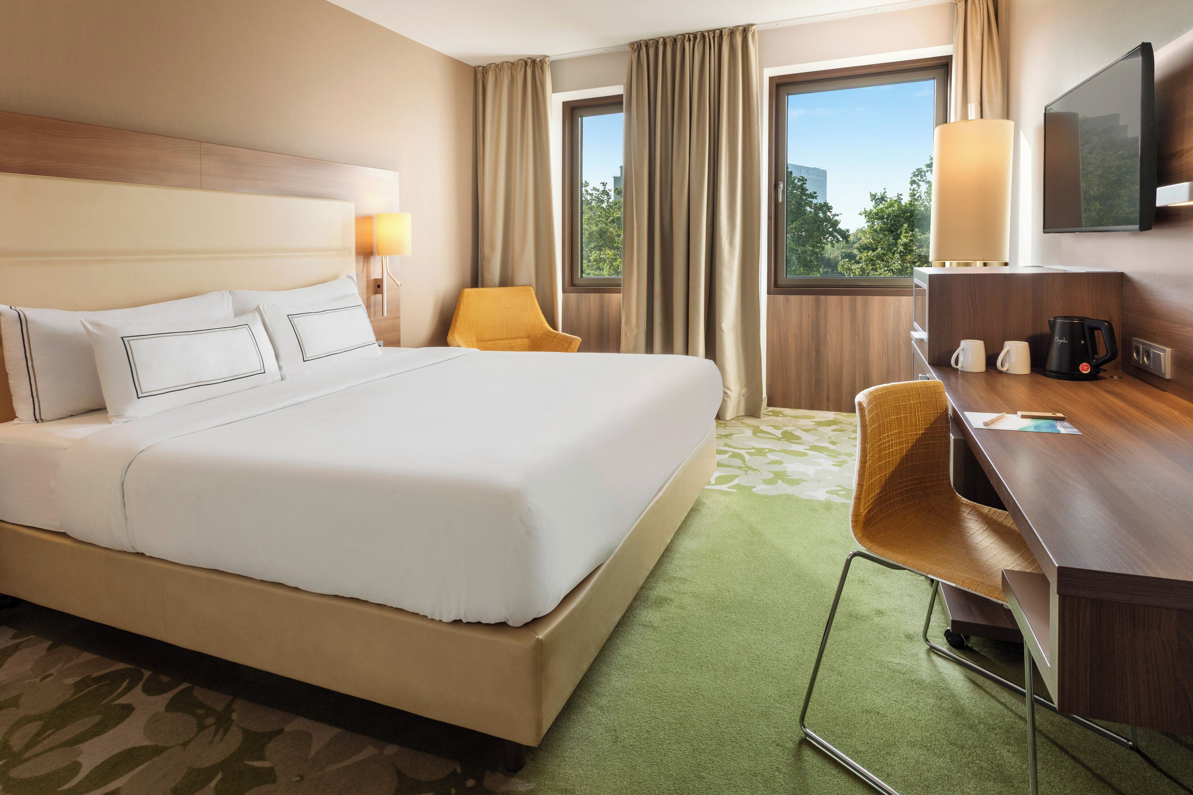 Melia Room, Rom – standard, parkutsikt | Skrivebord, skrivebord for bærbar PC, blendingsgardiner og lydisolert