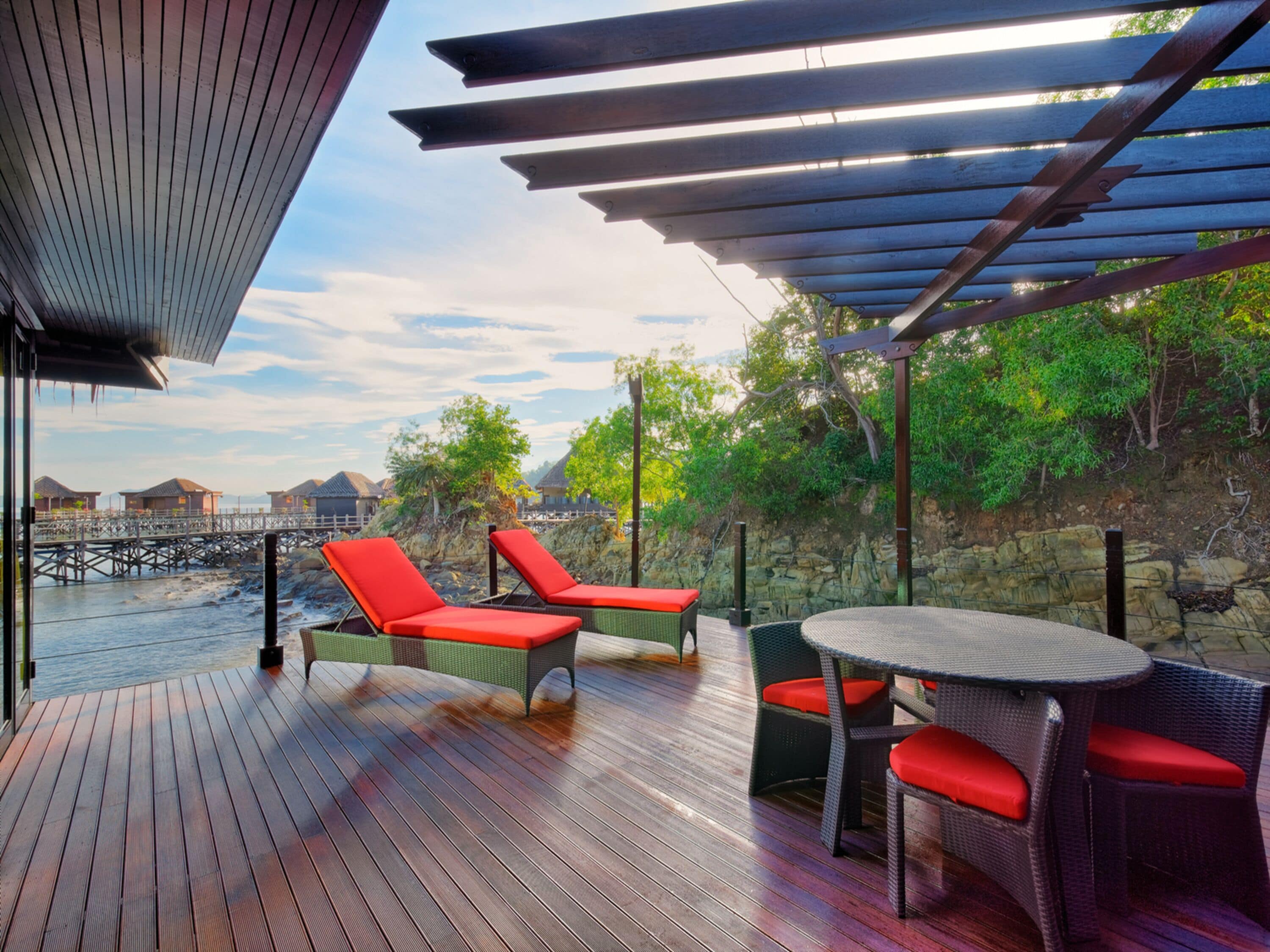 rainforest villa malaysian citizens & residents only (photo id required at check-in) | balcony