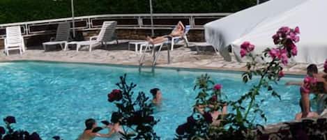 Seasonal outdoor pool