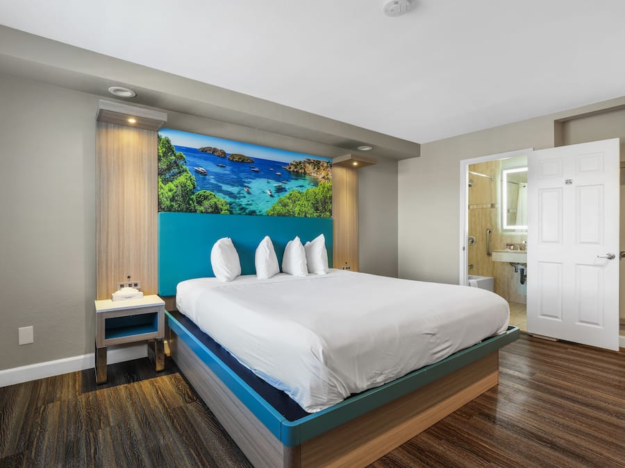 Economy Single Room, 1 King Bed | Egyptian cotton sheets, premium bedding, pillowtop beds, desk