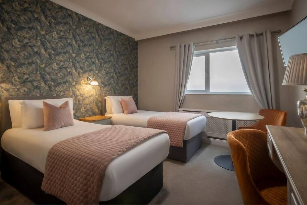 twin room | in-room safe, desk, iron/ironing board, free wifi