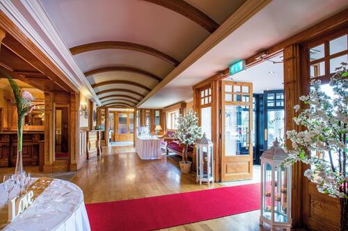 Sala de estar en el lobby