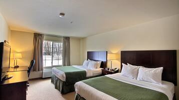 Chambre Standard, 2 grands lits, non-fumeur | Literie de qualité, coffre-fort, bureau