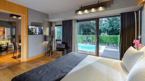 Deluxe Suite, Private Pool | View from room