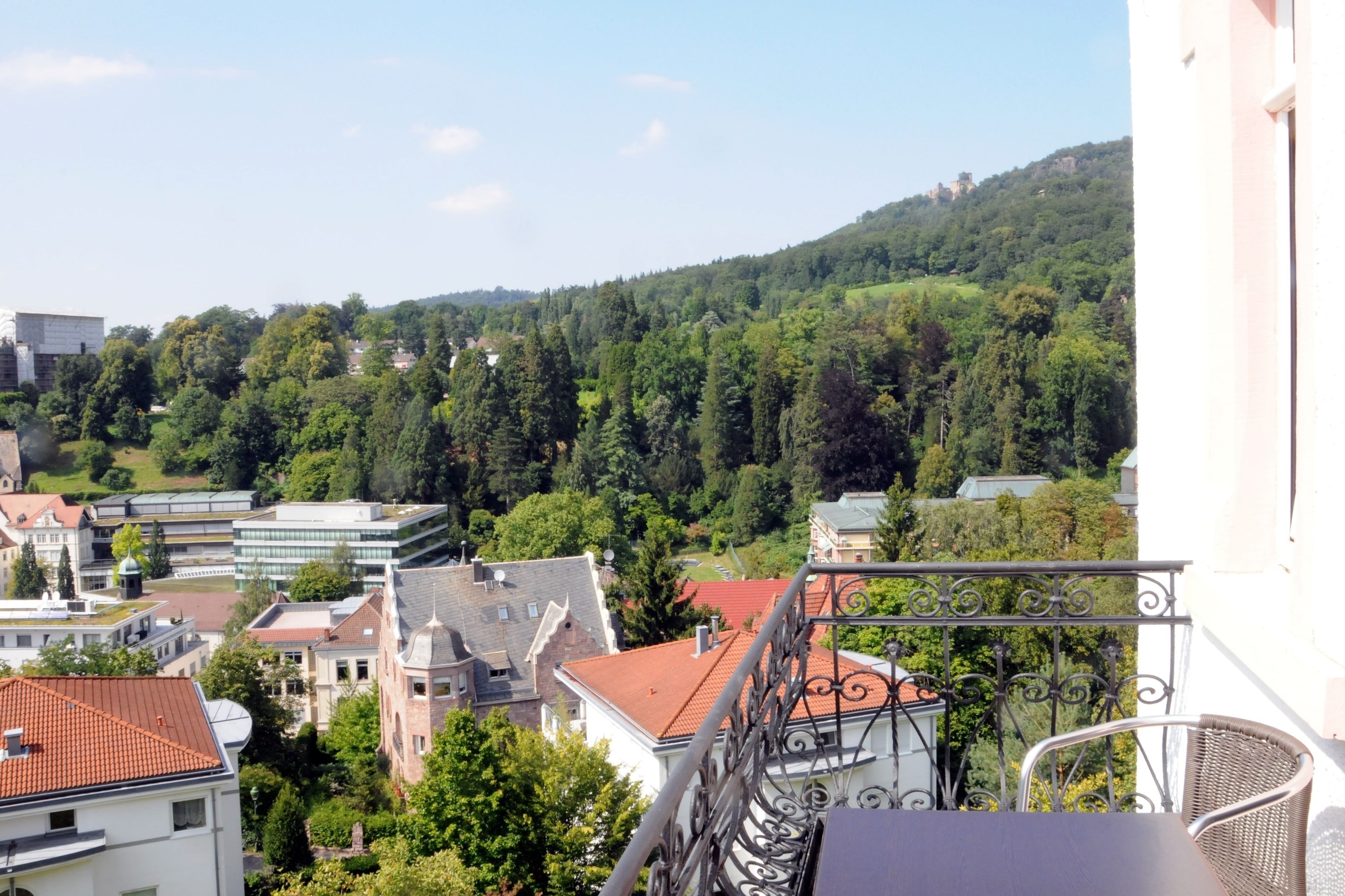 Blick von der Unterkunft