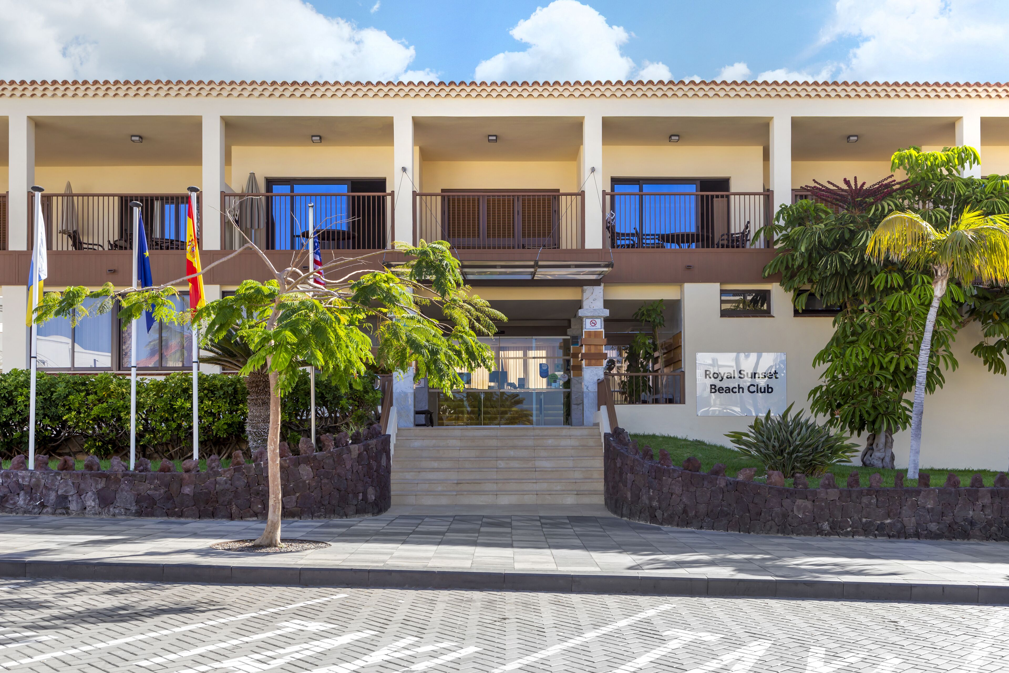 Entrada de l'allotjament