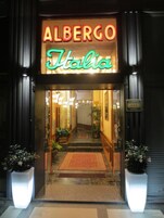 Front of property - evening/night