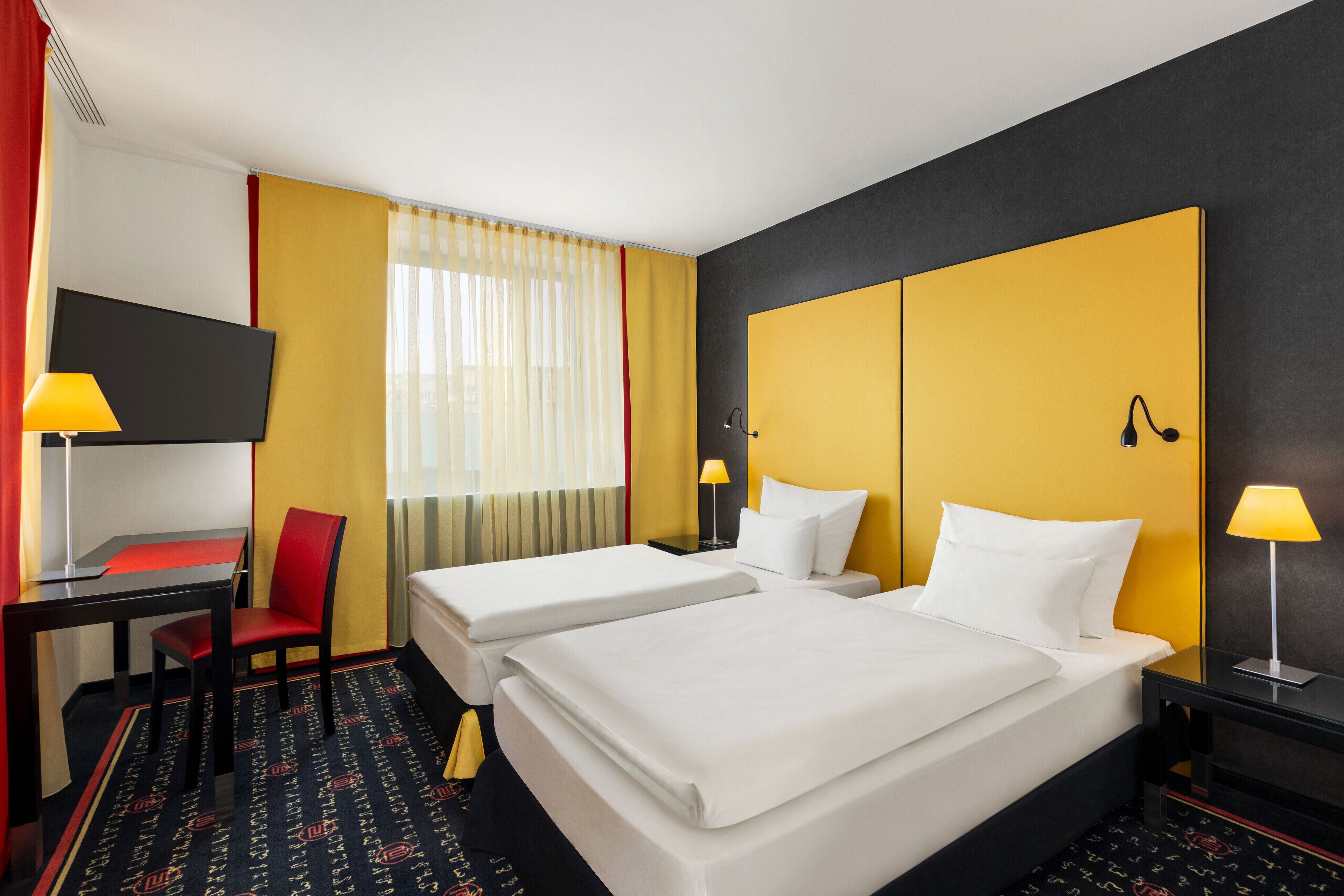 hypo-allergenic bedding, down duvets, minibar, in-room safe