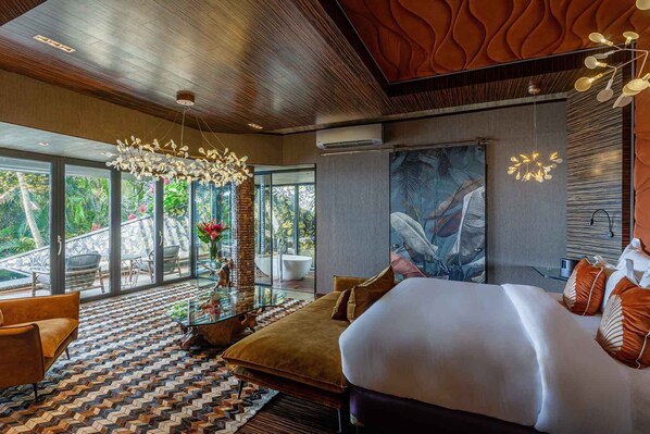 Living area - Makanda by the Sea (Quepos)