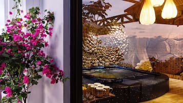 Couples treatment room(s), sauna, hot tub, body treatments, aromatherapy