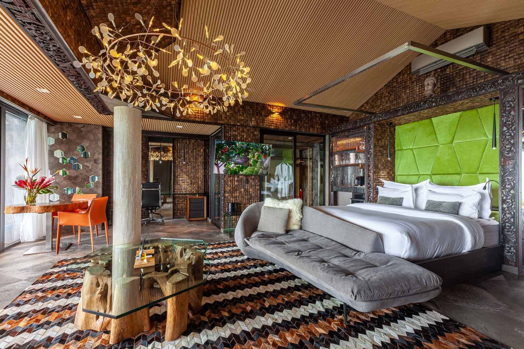 Pacific Jacuzzi Suite | Bettwäsche aus ägyptischer Baumwolle, hochwertige Bettwaren