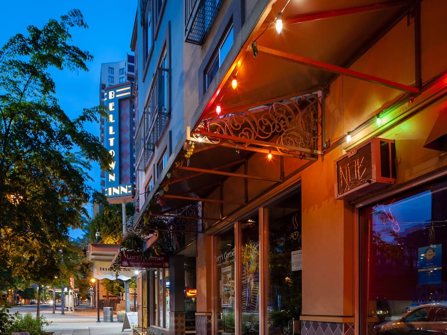 Façade de lâhĂ©bergement