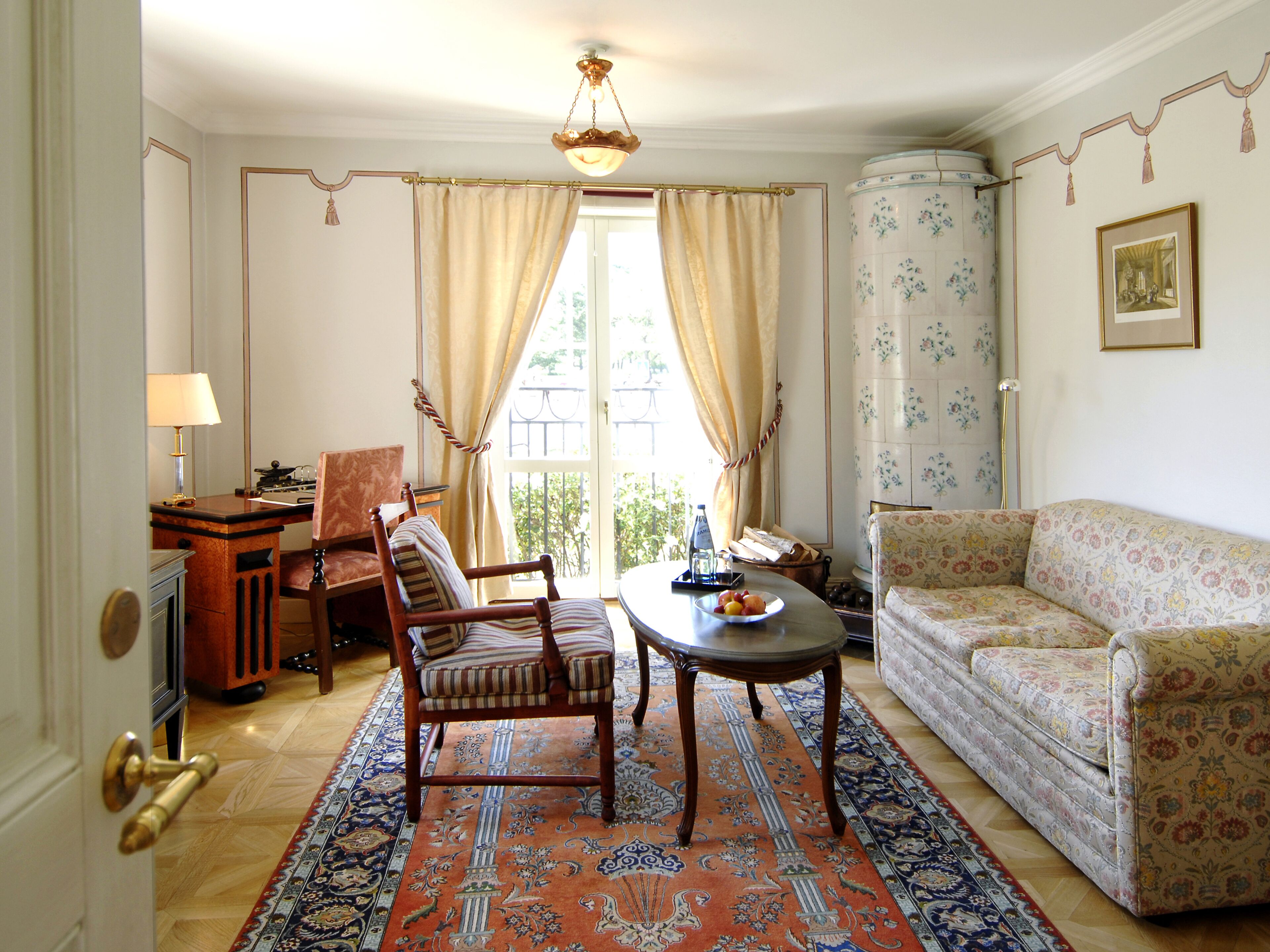 junior suite, 1 double bed, lake view | view from room