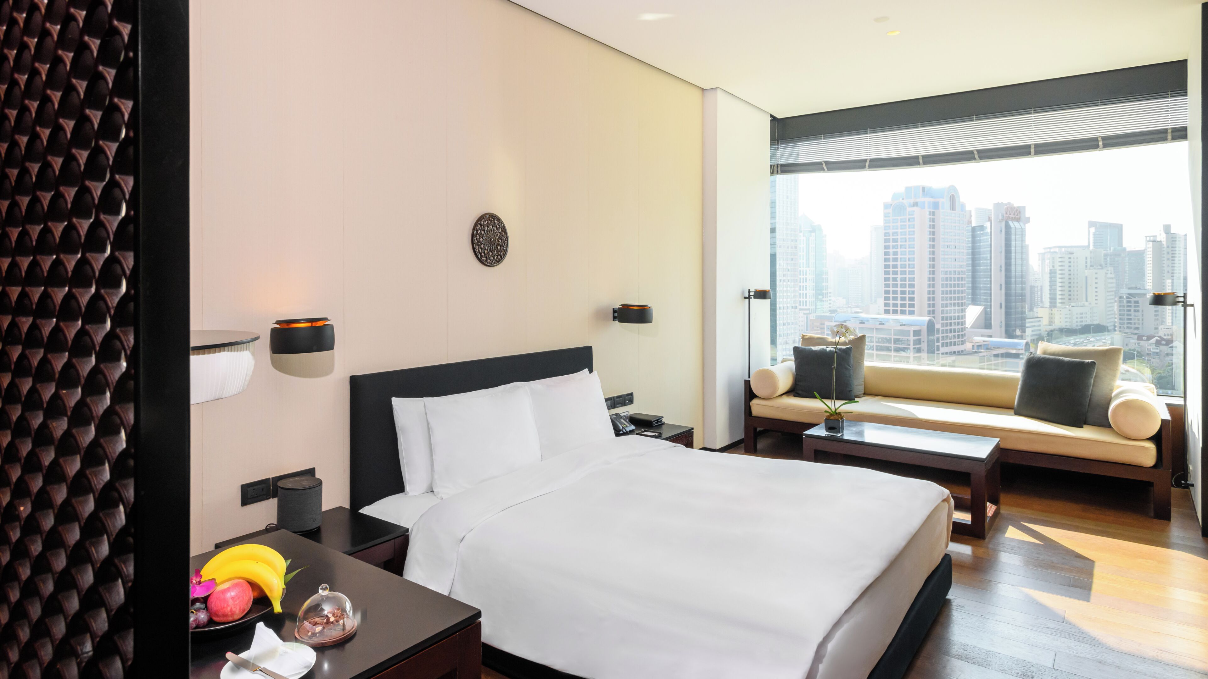 1 غرفة نوم وأغطية فراش متميزة وألحفة محشوة بالريش وأسرّة تيمبور بديك