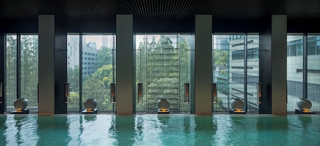 Indoor pool. The PuLi Shanghai