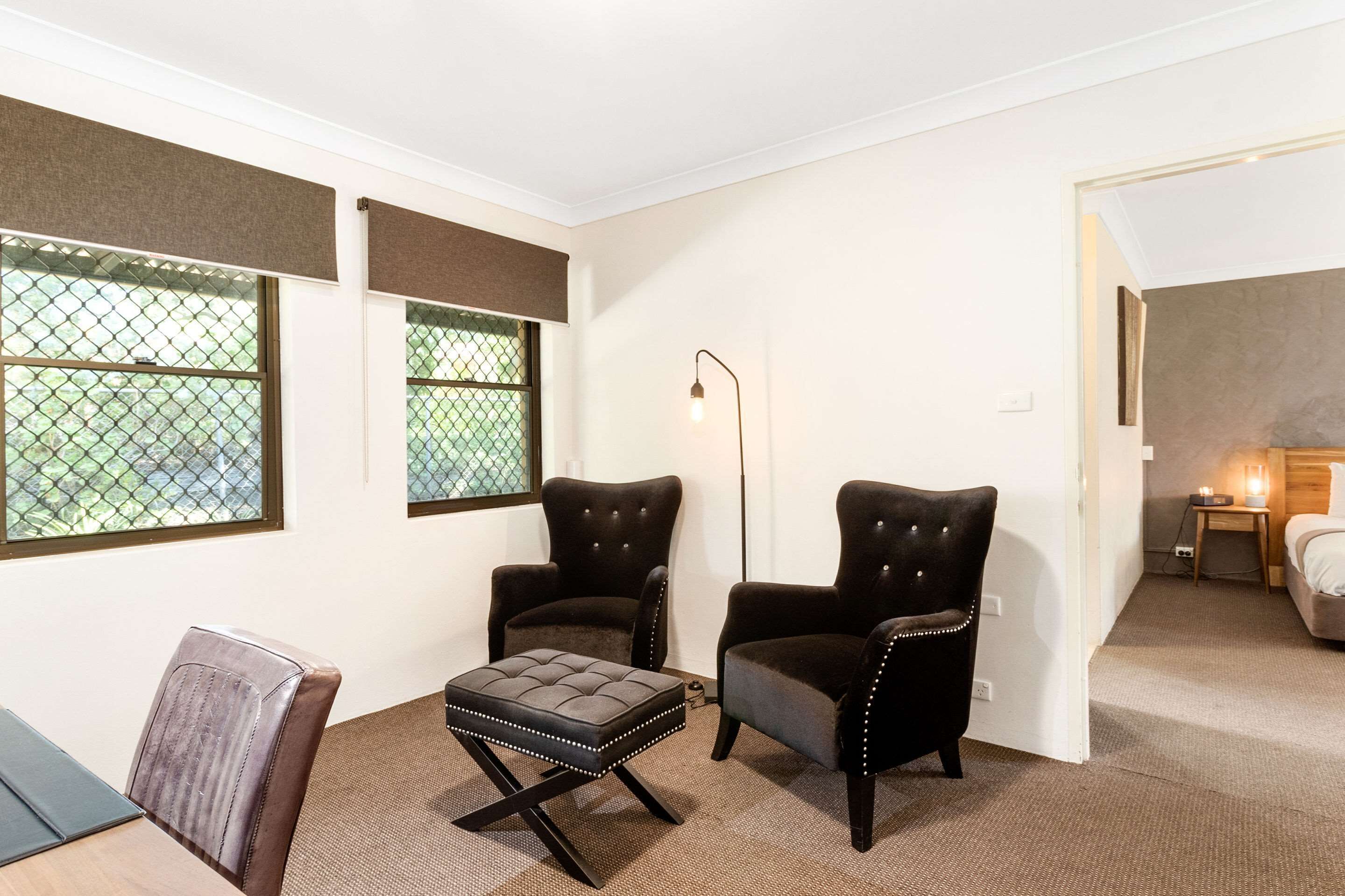 corporate deluxe room | iron/ironing board, free wifi, bed sheets, alarm clocks