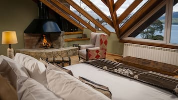 Penthouselejlighed - 1 kingsize-seng | Minibar, pengeskab på værelset, skrivebord, gratis baby-/barnesenge