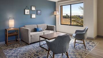 Suite, 1 King Bed with Sofa bed