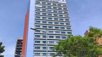 Façade de l’hébergement