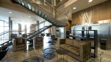 Àrea amb seients del vestíbul