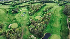 Vue sur le parcours de golf