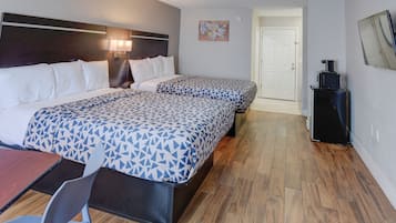 Blackout drapes, iron/ironing board, free WiFi, bed sheets