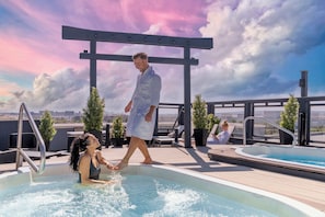 Terrasse sur le toit