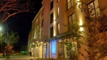 Front of property – evening/night