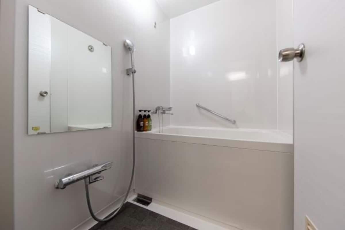 Free toiletries, hair dryer, slippers, bidet