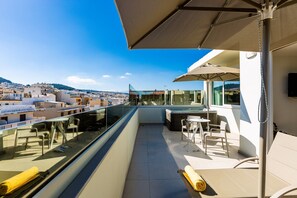 Suite – executive, massasjebadekar | Utsikt fra balkong