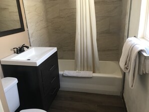 Suite, Accessible, Refrigerator & Microwave | Bathroom